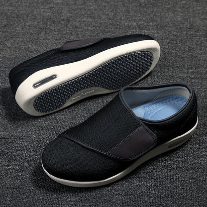 Men Orthopedic Wide Fit Walking Shoes for Swollen Feet and Diabetic Comfort