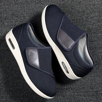 Men Orthopedic Wide Fit Walking Shoes for Swollen Feet and Diabetic Comfort