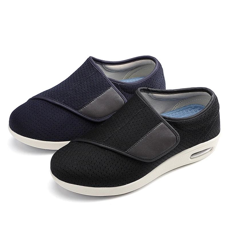 Men Orthopedic Wide Fit Walking Shoes for Swollen Feet and Diabetic Comfort