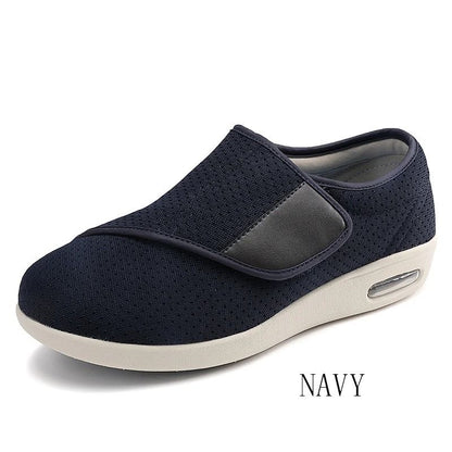 Men Orthopedic Wide Fit Walking Shoes for Swollen Feet and Diabetic Comfort
