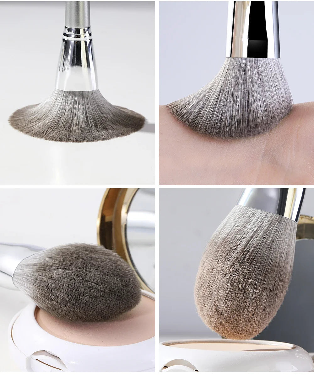 Professional Makeup Brushes Set Soft Bristle Face Powder Blush Concealer Beauty Tools