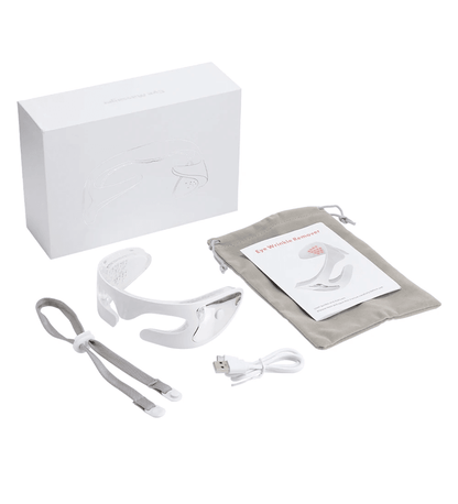 ReviveGlow Vibration Eye Massager with LED Light Therapy