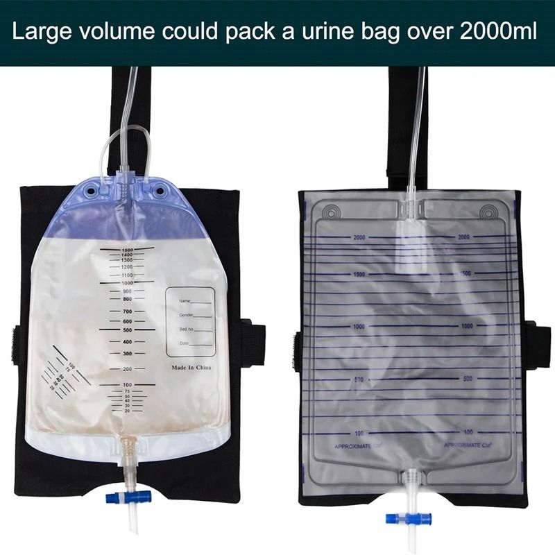 Urinary Drainage Bag Waist Pouch External Catheter Collection Holder Lightweight Storage