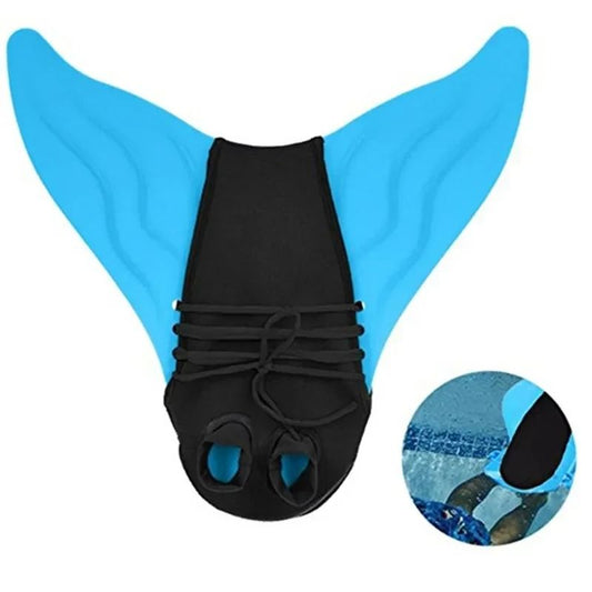 Monofin Style Swim Fin for Kids and Adults
