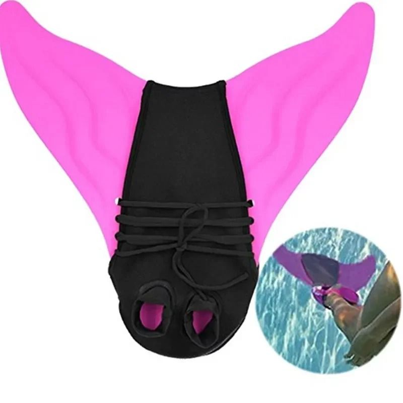 Monofin Style Swim Fin for Kids and Adults