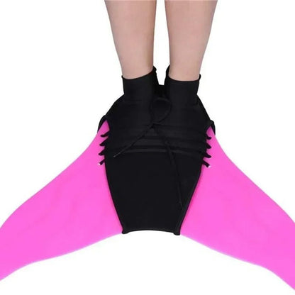 Monofin Style Swim Fin for Kids and Adults