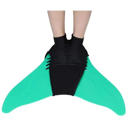 Monofin Style Swim Fin for Kids and Adults