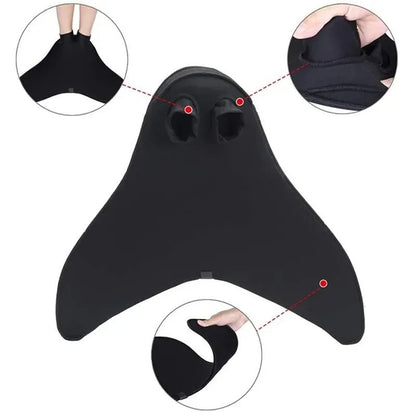 Monofin Style Swim Fin for Kids and Adults