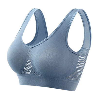 Beautiful Back Shockproof Running Fitness Sports Bra High Strength Support Yoga Top