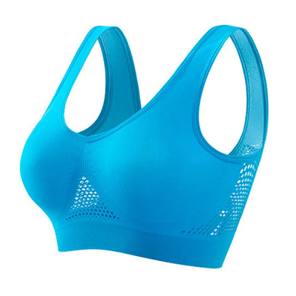 Beautiful Back Shockproof Running Fitness Sports Bra High Strength Support Yoga Top
