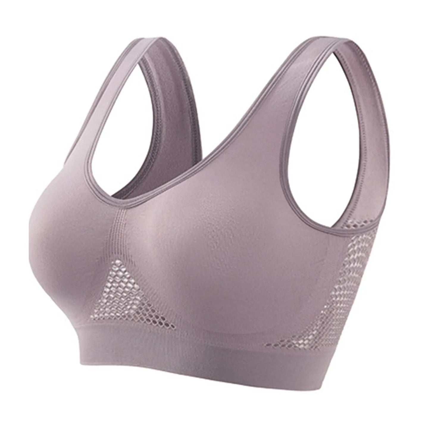 Beautiful Back Shockproof Running Fitness Sports Bra High Strength Support Yoga Top