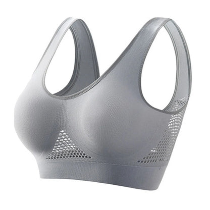 Beautiful Back Shockproof Running Fitness Sports Bra High Strength Support Yoga Top
