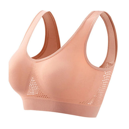 Beautiful Back Shockproof Running Fitness Sports Bra High Strength Support Yoga Top