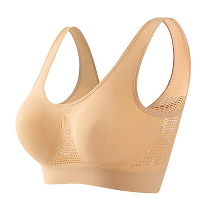 Beautiful Back Shockproof Running Fitness Sports Bra High Strength Support Yoga Top