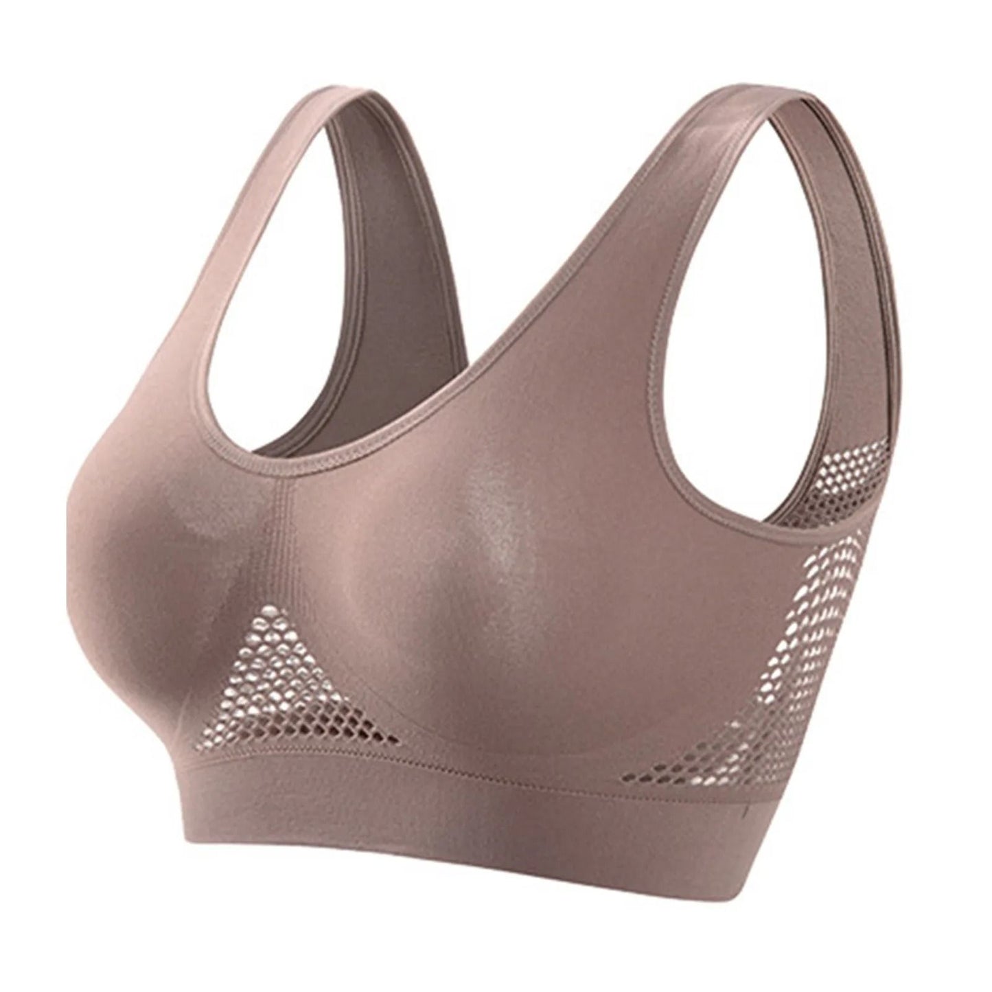 Beautiful Back Shockproof Running Fitness Sports Bra High Strength Support Yoga Top