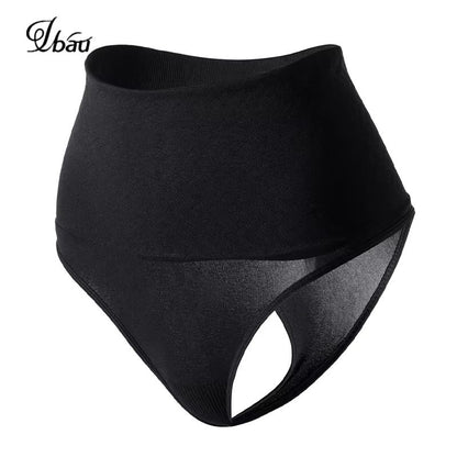 High Waist Thongs for Women – Seamless Tummy Control G-String Shaper Panties