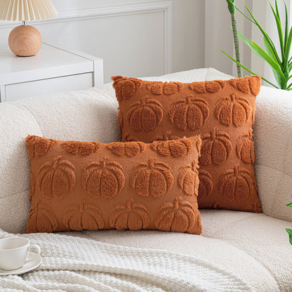 Embroidered Plush Pillowcase, Cojines Simple Throw, Headboard Pillow, Cushion Covers, Halloween Party Supplies