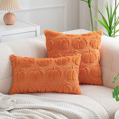 Embroidered Plush Pillowcase, Cojines Simple Throw, Headboard Pillow, Cushion Covers, Halloween Party Supplies