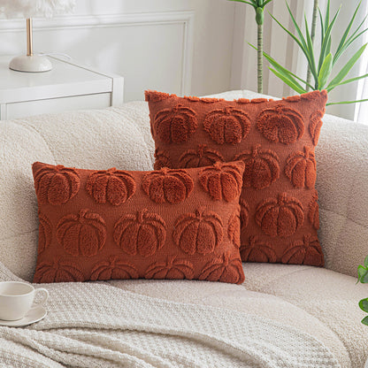 Embroidered Plush Pillowcase, Cojines Simple Throw, Headboard Pillow, Cushion Covers, Halloween Party Supplies
