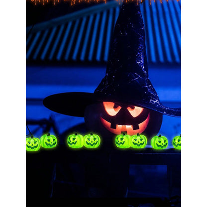 Glowing Resin Pumpkins, Mini Resin Pumpkins, Fall Halloween Decorations, Autumn Party Gifts, Festive Home Accents