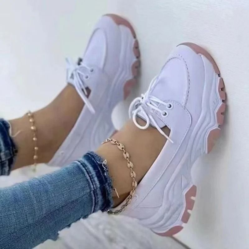 Women Orthopedic Walking Sneakers with Arch Support – Breathable Casual Tennis Shoes for Comfort & Foot Pain Relief