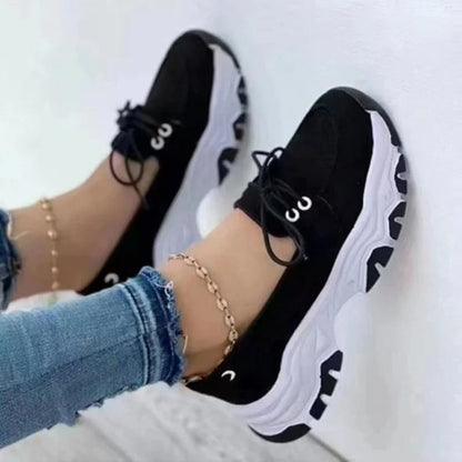 Women Orthopedic Walking Sneakers with Arch Support – Breathable Casual Tennis Shoes for Comfort & Foot Pain Relief