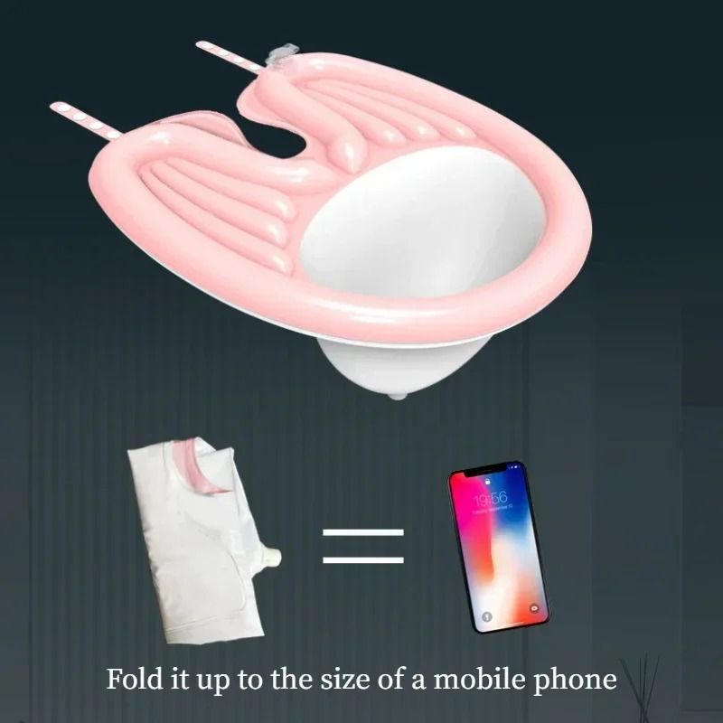 Inflatable Portable Shampoo Basin for Comfort Hair Washing