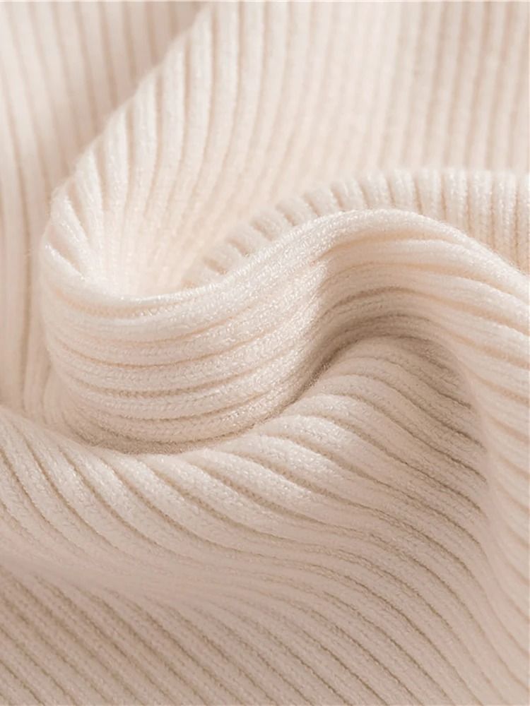 Women Fall Turtleneck Sweater Knitted Soft Pullover Cashmere Jumper