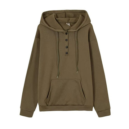 Everyday Ease Oversized Drawstring Hoodie – Comfy Pocketed Pullover