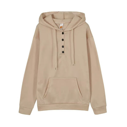 Everyday Ease Oversized Drawstring Hoodie – Comfy Pocketed Pullover