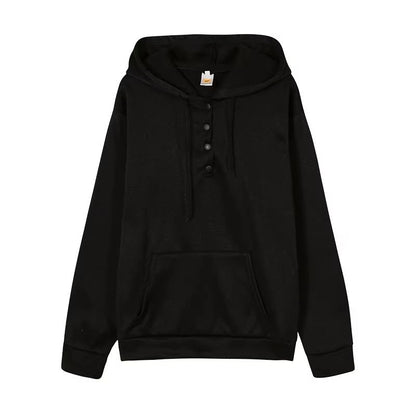 Everyday Ease Oversized Drawstring Hoodie – Comfy Pocketed Pullover