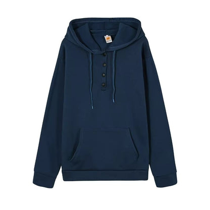 Everyday Ease Oversized Drawstring Hoodie – Comfy Pocketed Pullover