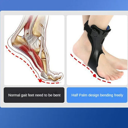 Drop Foot Brace Orthosis AFO Support, Adjustable Ankle Brace for Hemiplegia & Stroke Recovery, AFOs for Secure Walking