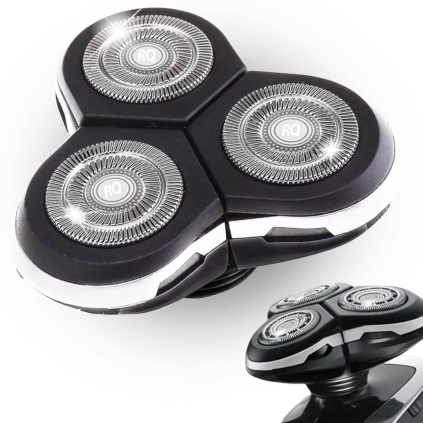 RQ12 Replacement Shaver Head, Compatible with Philips Norelco SensoTouch 3D 1200, RQ10, RQ11 Series ( RQ1250, RQ1260 )