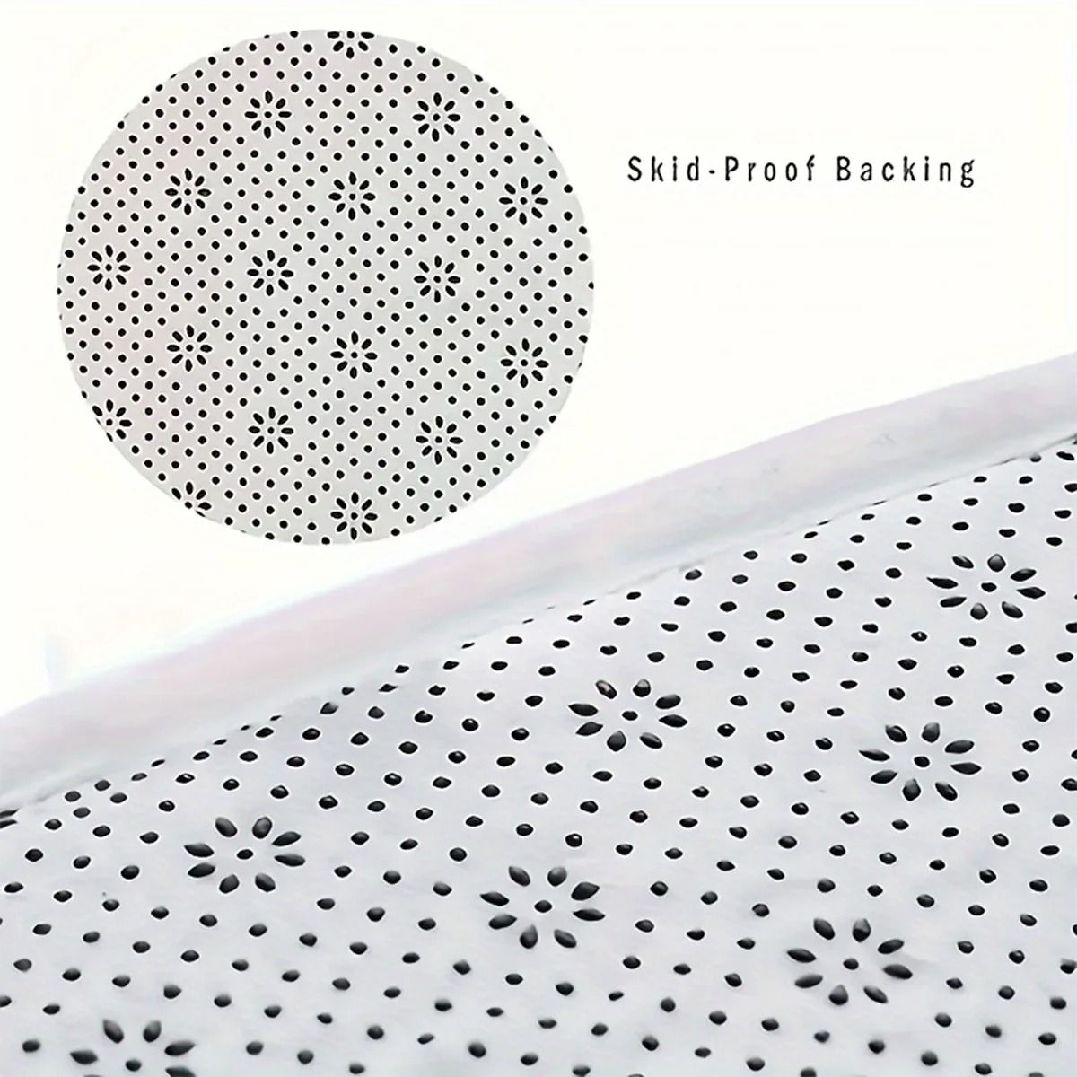Thick Flannel Absorbent Bathroom Floor Mat