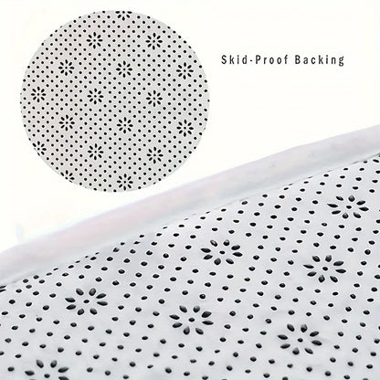 Thick Flannel Absorbent Bathroom Floor Mat