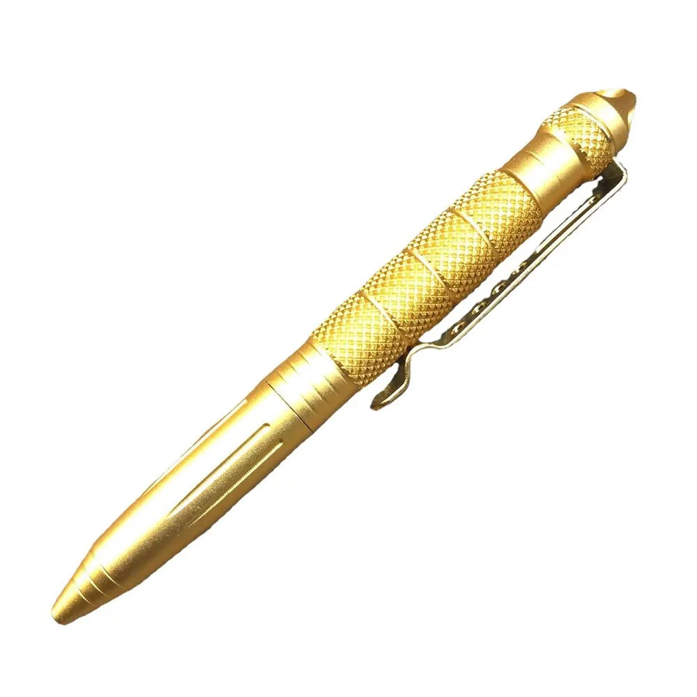 High Quality Self Defense Pen Aluminum Glass Breaker, Multi Functional Tactical Pen, Steel Anti Skid Survival Tool