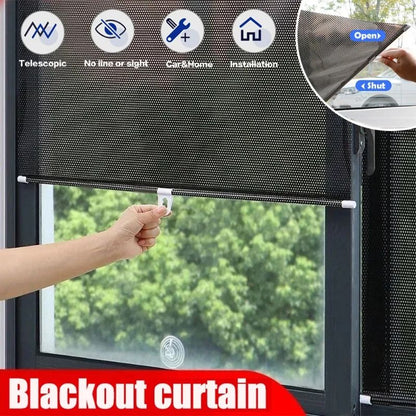 Universal Suction Cup Blackout Roller Blinds for Windows and Cars
