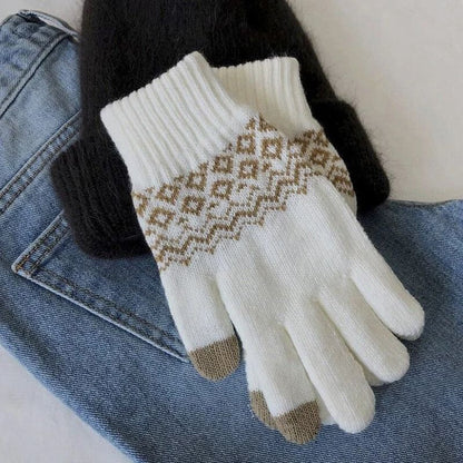 Knitted Touchscreen Winter Gloves for Men and Women