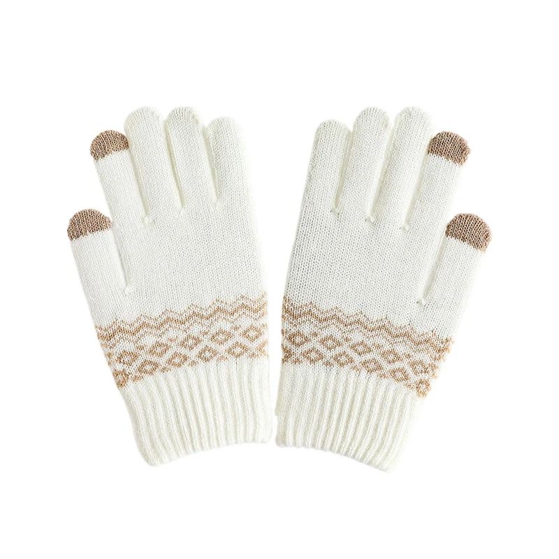 Knitted Touchscreen Winter Gloves for Men and Women