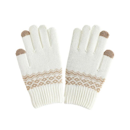 Knitted Touchscreen Winter Gloves for Men and Women