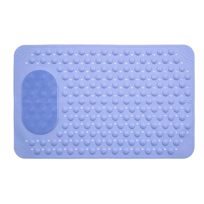Household Bathroom Non Slip Toilet Floor Mat Anti Drop Bathtub Massage Mat