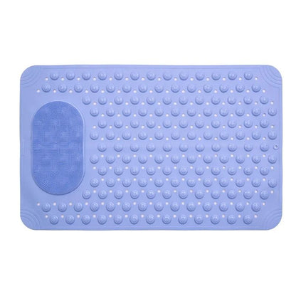 Household Bathroom Non Slip Toilet Floor Mat Anti Drop Bathtub Massage Mat