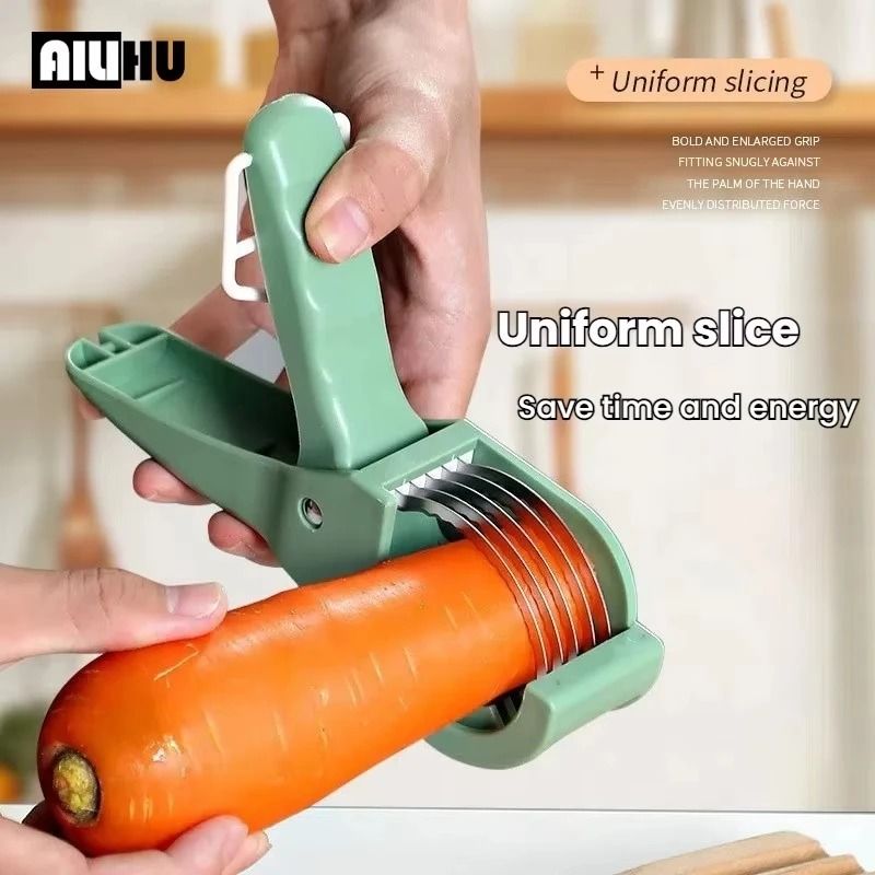Stainless Steel Vegetable and Fruit Slicer Multi Functional Kitchen Tool