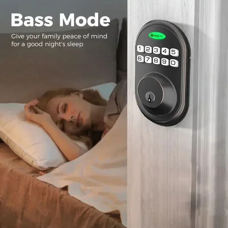 Keyless Entry Deadbolt with Keypad One Touch Lock and Auto Lock