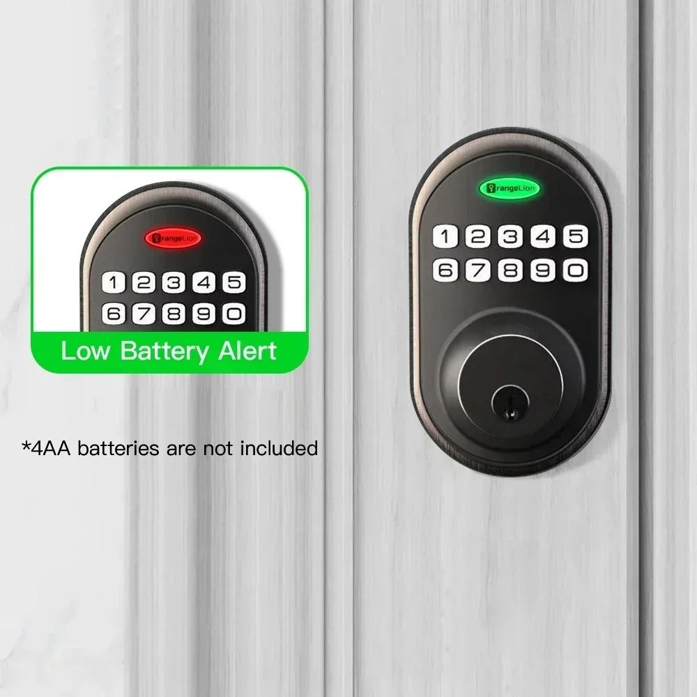 Keyless Entry Deadbolt with Keypad One Touch Lock and Auto Lock