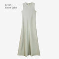 green shine satin