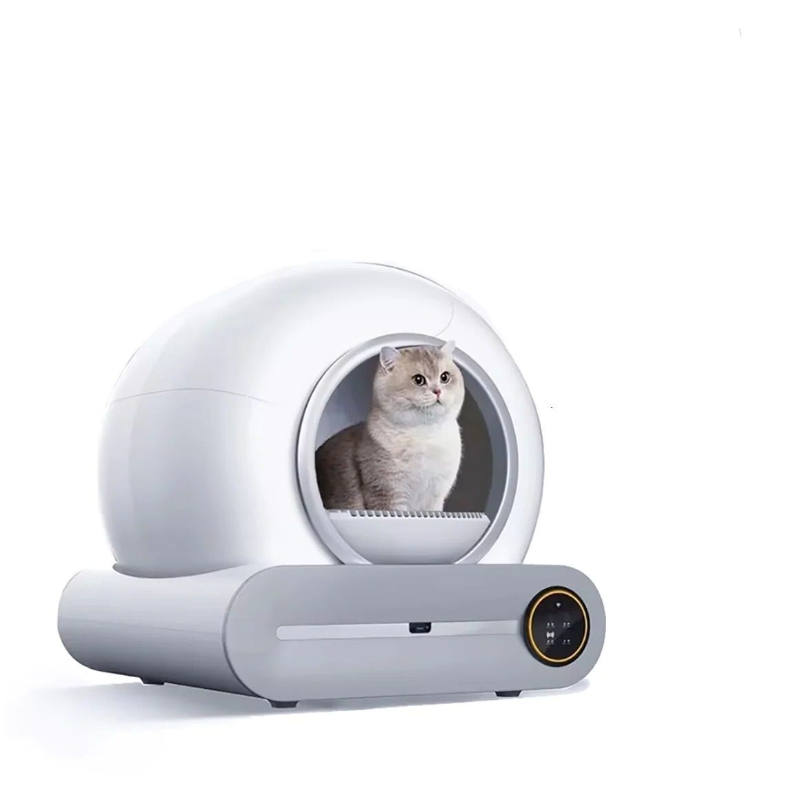 Automatic Smart Cat Litter Box Self Cleaning Large Capacity Enclosed Design