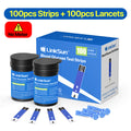 100 strips lancets