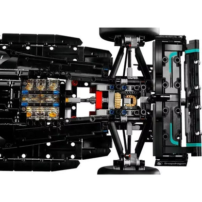 F1 W14 Race Car Building Blocks – 1 to 8 Scale 1642PCS Technical Supercar Model Kit for Kids & Collectors